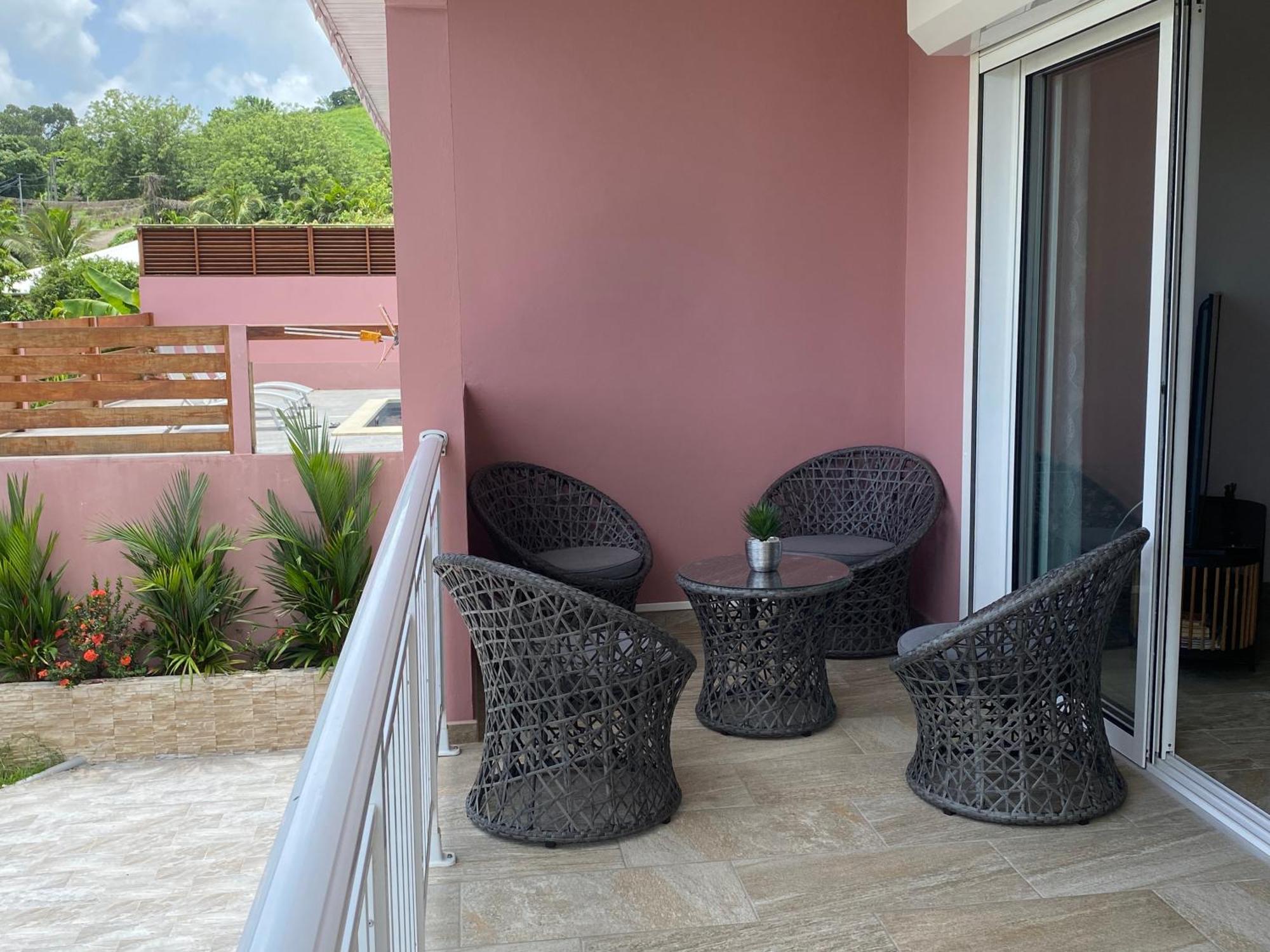 Villa Avec Piscine, Vue Sur Mer, Rocher Du Diamant Sainte-Luce Exteriör bild